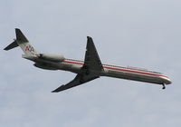N487AA @ MCO - American MD-82 - by Florida Metal