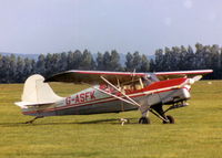 G-ASFK @ EGHR - AUSTER AT GOODWOOD MID 80'S - by BIKE PILOT