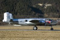 N6123C @ LOWI - Flying Bulls North American B-25J Mitchell - by Thomas Vavra