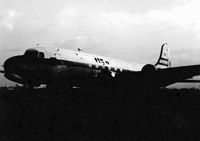 G-ALHJ @ EGLL - Old Argonaut looking pretty moody awaiting it's fate at dusk on the Heathrow fire dump.