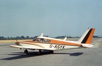 G-ASYK @ EGLK - This Twin Comanche attended the 1976 Blackbushe Fly-in. - by Peter Nicholson
