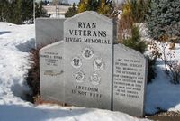 67-15717 - At the Veterans Memorial Park in Ryan, IA - by Glenn E. Chatfield