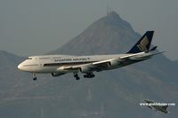 9V-SPE @ VHHH - Singapore Airlines - by Michel Teiten ( www.mablehome.com )