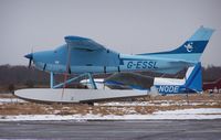 G-ESSL @ EGLK - Snowy Blackbushe - by moxy