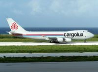 LX-FCV @ TNCC - Cargolux @ CUR - by John van den Berg - C.A.C