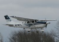 N1727L @ DTN - Landing at Downtown Shreveport. - by paulp