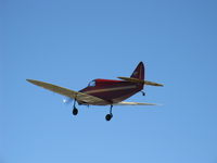 N29398 @ SZP - 1940 Culver LCA CADET, Continental A&C75 75 Hp, takeoff climb Rwy 04 - by Doug Robertson