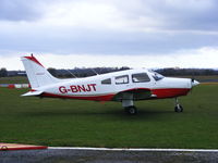 G-BNJT @ EGCV - on the apron at Sleap - by Chris Hall
