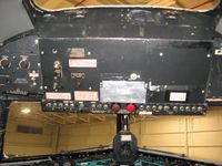 N105CA @ I74 - Cockpit of this former US Army C-47B.  Data plate in cockpit says 43-48459. - by Bob Simmermon