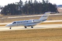 N405CS @ CID - Taxiing on Alpha on the way to Landmark FBO