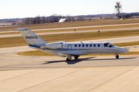 N405CS @ CID - Taxiing by the tower on the way to Landmark FBO - by Glenn E. Chatfield