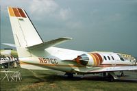 N505RJ @ RDG - In 1977 this was the Cessna Aircraft Company demonstrator Citation 1/SP at the 1977 Reading Airshow. - by Peter Nicholson