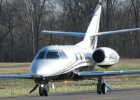 N425JR @ DTN - Taxiing in after landing at Downtown Shreveport.