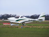 G-DCHO @ EGCV - taxiing out at Sleap - by chris hall