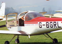 G-BGRL @ EGHR - VERY HAPPY LOOKING PILOT.1990 - by BIKE PILOT