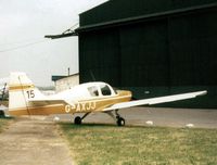 G-AXJJ @ EGTR - Beagle Pup at its home base in 1975 - by GeoffW