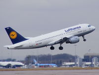 D-AILW @ EGCC - Lufthansa - by chris hall