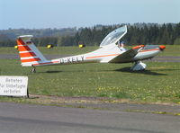 D-KELY @ EDKV - Hoffmann H-36 Dimona at Dahlemer Binz airfield