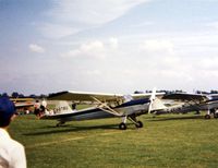 G-ATBU @ EGTC - Beagle A.61 Terrier G-ATBU attending the 1983 PFA Rally at Cranfield - by GeoffW