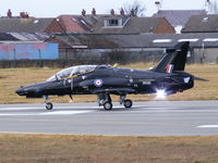 ZK015 @ EGNO - BAe Hawk T2 - by chris hall