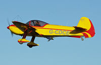 G-CDCE @ EGKH - The Tiger Clubs CAP 10 climbs away before an aerobatic display. - by Martin Browne