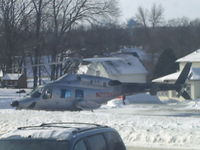 N222HX - Estherville IA Avera hospital, taken from house across road where I live - by Denis Rhodes