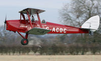 G-ACDC @ EGKH - Second oldest flying Tiger Moth in the world. - by Martin Browne