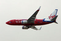 VH-VBS @ YSSY - Virgin Blue B737 climbs out of Sydney