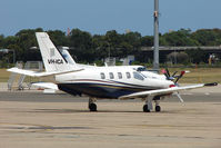 VH-ICA @ YSSY - TBM700 at Sydney