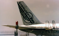 N807DH @ DFW - Evergreen DC-8 registered as TF-CCV later noted as TF-CCV, N816EV, N816UP - by Zane Adams