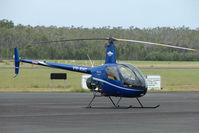 VH-RHC @ YCUD - These marks now worn by Robinson R22 Beta c/n 4310 at Caloundra - by Terry Fletcher