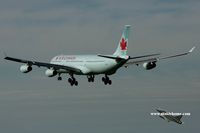 C-FTNQ @ CYVR - Air Canada