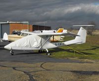 G-CBTB @ EGSJ - Outside the maintenance Hangar - by keith sowter