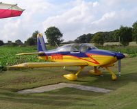 G-HUMH @ NORTHREPPS - Colourful Visitor - by keith sowter