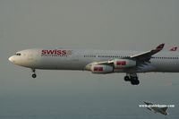 HB-JMA @ VHHH - Swiss International Airlines - by Michel Teiten ( www.mablehome.com )