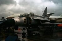 37805 @ LFPB - Viggen coded 65 of F7 Wing Swedish Air Force displayed at the 1973 Paris Air Show at Le Bourget. - by Peter Nicholson