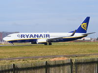 EI-EBE @ EGGP - Ryanair - by chris hall