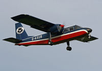 G-AXUB @ EGKH - Parachute club aircraft - by Martin Browne