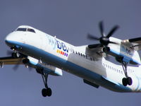 G-JECZ @ EGGP - flybe - by chris hall