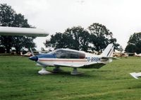 G-BRBM @ WOODCHURCH - Taken at the Wings and Wheels meeting at Woodchurch, Kent in 1993 - by GeoffW