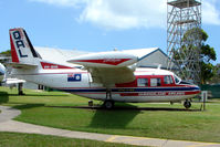 VH-BHK - At the Queensland Air Museum, Caloundra, Australia - Piaggio P.166 that served between 1960 and 1977 , now preserved in Queensland Airlines colous - by Terry Fletcher