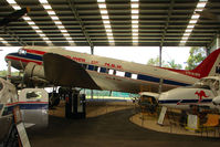 VH-ANR - At the Queensland Air Museum, Caloundra, Australia - this early example DC3 was first registered to KLM Airlines as PH-ALW in 1937 and saw service through to 1974 when it was stored - by Terry Fletcher