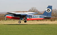 G-AXUB @ EGKH - More parachutists! - by Martin Browne