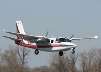 N4XR @ DTN - About to touch down on runway 14 at the Downtown Shreveport airport. - by paulp