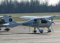 N487CT @ DTN - Early morning at Downtown Shreveport.