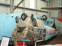 VH-AJH - This cropmaster was used between 1941 and 1977 - From 1979 to 2008 was displayed at the Australian Air Force Aviation Museum before being transferred to QAM in July 2008 - by Terry Fletcher