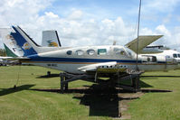 VH-NQC - At the Queensland Air Museum, Caloundra, Australia - Cessna 402A - by Terry Fletcher