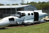 VH-RJH - At the Queensland Air Museum, Caloundra, Australia - Remains of Cessna 402 following Serious incident at Maroochydore on 18th May 2001 - by Terry Fletcher