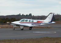 N258RP @ EGLK - BARON STARTING TAKE OFF FROM RWY 25 - by BIKE PILOT