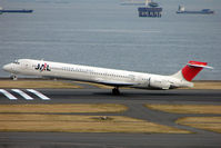 JA8064 @ RJTT - JAL MD90 lifts off from Haneda - by Terry Fletcher